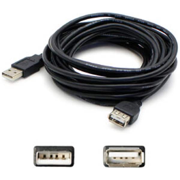Add-On Addon 3.3Ft Usb 3.0 (A) Male To Usb 3.0 (A) Female Black Extension USB3EXTAA1M - main